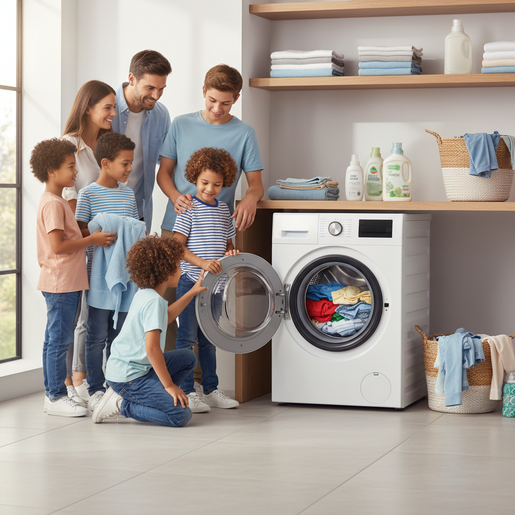The Ultimate Guide to Best Front Load Washers for Large Families