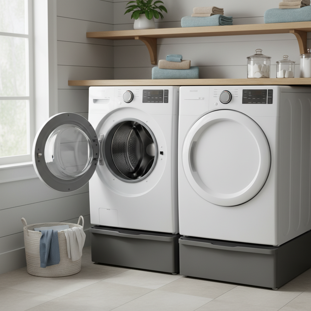 Best Front Load Washing Machines with Reversible Doors for Ultimate Laundry Room Flexibility